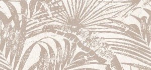 Monochrome jungle leaf wallpaper