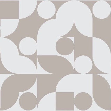 Papier peint moderne shape greige, XXL, tendance