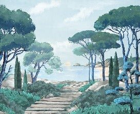 Wallpaper stroll in the calanques