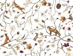 Children's forest adventure wallpaper