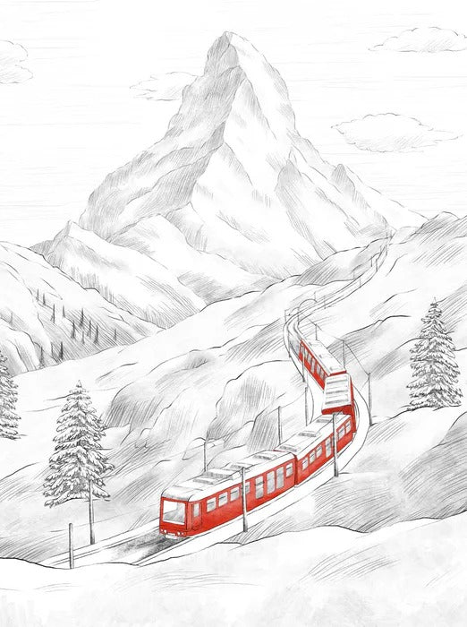 Panoramic Matterhorn wallpaper