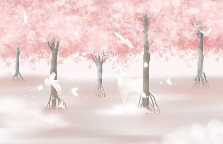 Sweet dreams in the forest wallpaper