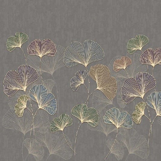 Trendy panoramic ginkgo asia wallpaper