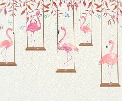 Papier peint Flamingo, XXL, tendance