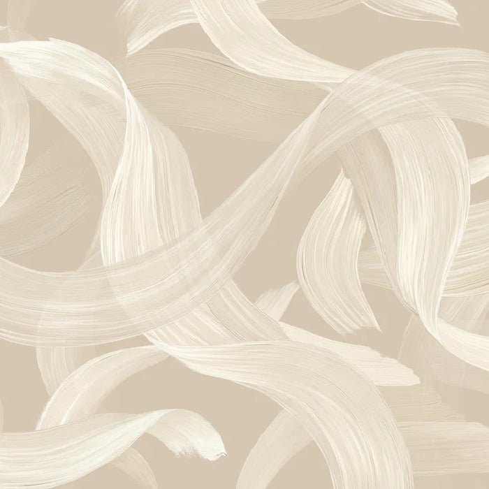Contemporary wallpaper - Beige vibration