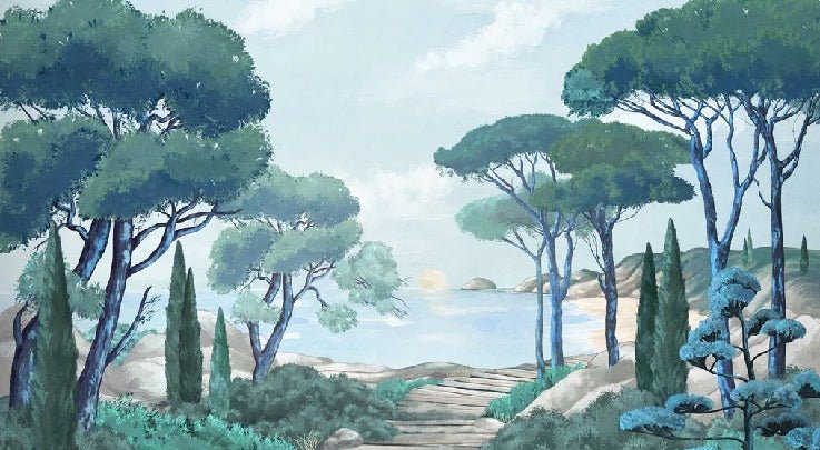 Wallpaper stroll in the calanques