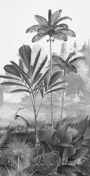 Panoramic wallpaper wild shadows