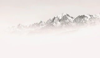 Misty morning wallpaper Mont Blanc