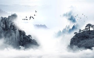 Daybreak in China wallpaper