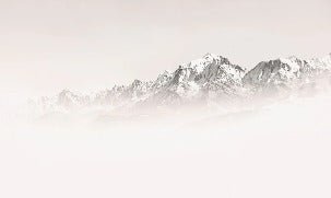 Misty morning wallpaper Mont Blanc