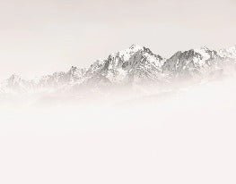 Misty morning wallpaper Mont Blanc