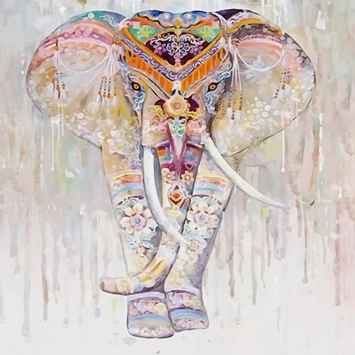 Elephant Boho Indian wallpaper