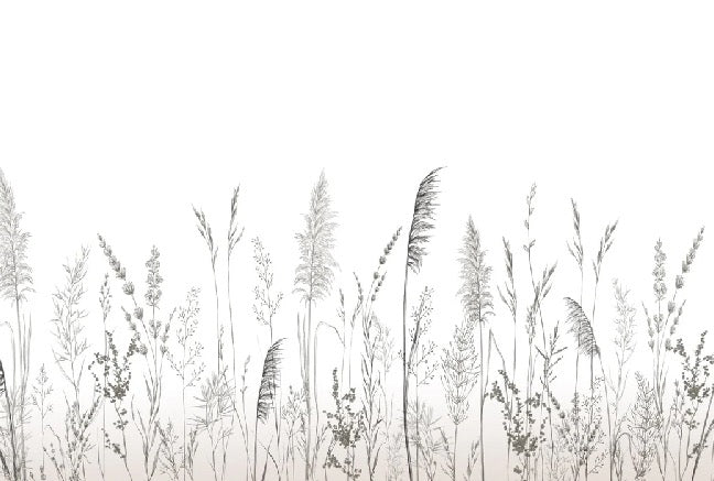 Poetic pampa wallpaper