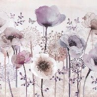 Papier peint Fleur Parme, XXL, tendance