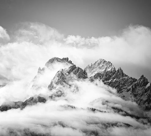 Papier peint panoramique pic Dolomites, XXL, tendance