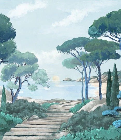 Wallpaper stroll in the calanques