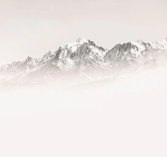 Misty morning wallpaper Mont Blanc
