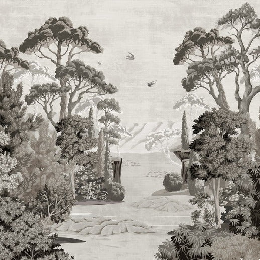 Panoramic landscape wallpaper