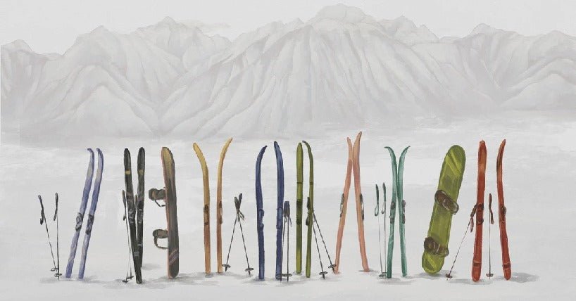 Ski wallpaper Courchevel