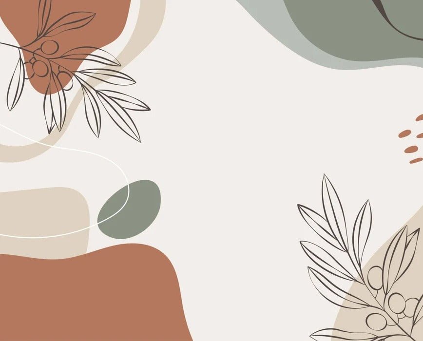 Panoramic foliage wallpaper olivaissance