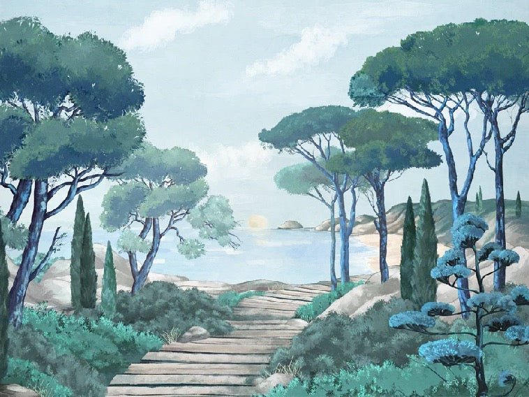 Wallpaper stroll in the calanques