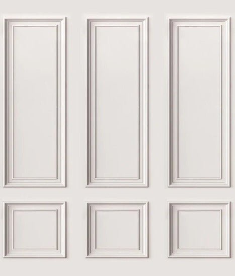 Haussmanian panoramic molding wallpaper