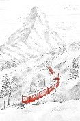 Papier peint panoramique Mont Cervin, XXL, tendance