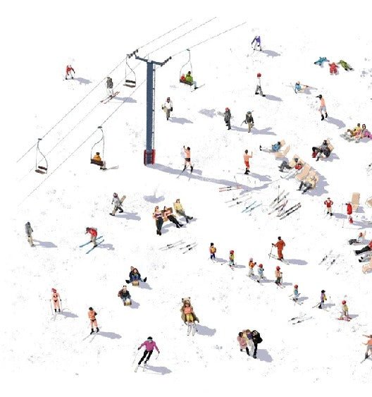 Panoramic après ski wallpaper