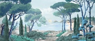 Wallpaper stroll in the calanques