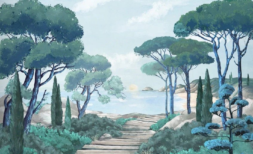 Wallpaper stroll in the calanques