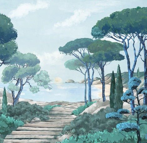 Wallpaper stroll in the calanques