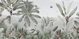 Tropical mirage wallpaper