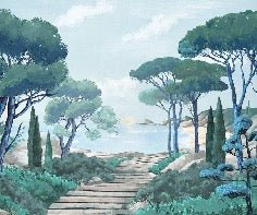 Wallpaper stroll in the calanques