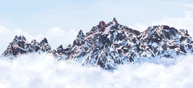 Mont Blanc toile des Cimes wallpaper