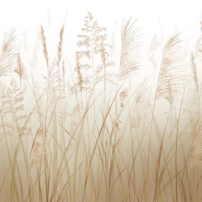 Wheat field flower wallpaper