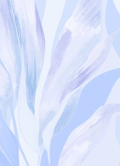 Parma blue floral wallpaper