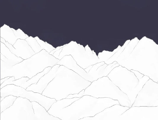 Massif des Écrins panoramic wallpaper