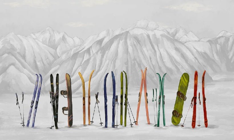 Ski wallpaper Courchevel