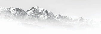 Mont Blanc in the mist black and white wallpaper
