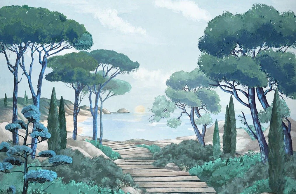 Wallpaper stroll in the calanques