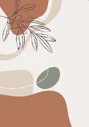 Panoramic foliage wallpaper olivaissance