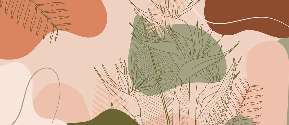 Panoramic wallpaper art paint