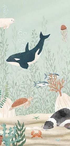 Baby marine world wallpaper