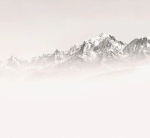 Misty morning wallpaper Mont Blanc