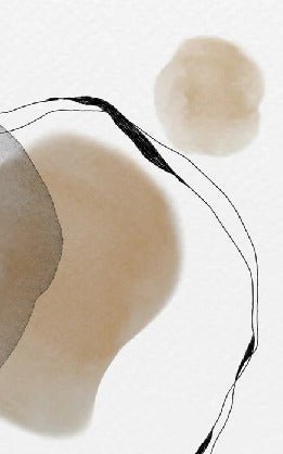 Papier peint panoramique cercle, XXL, tendance