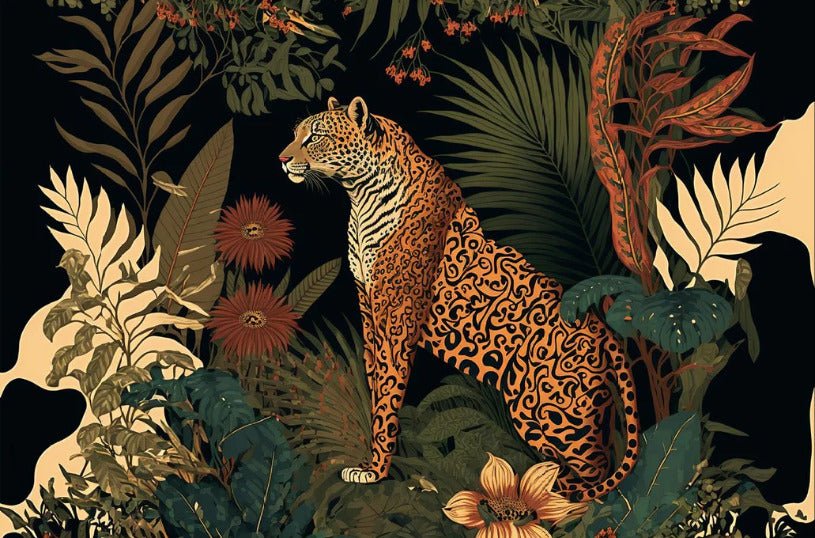 Exotic tiger wallpaper