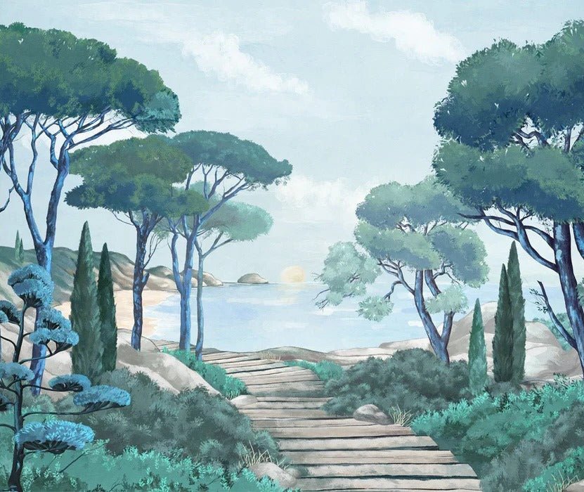 Wallpaper stroll in the calanques