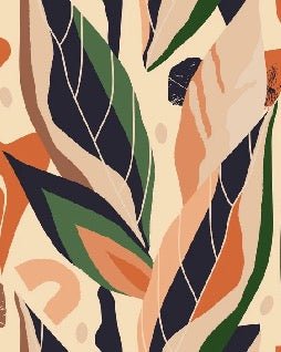 Abstract plant wallpaper