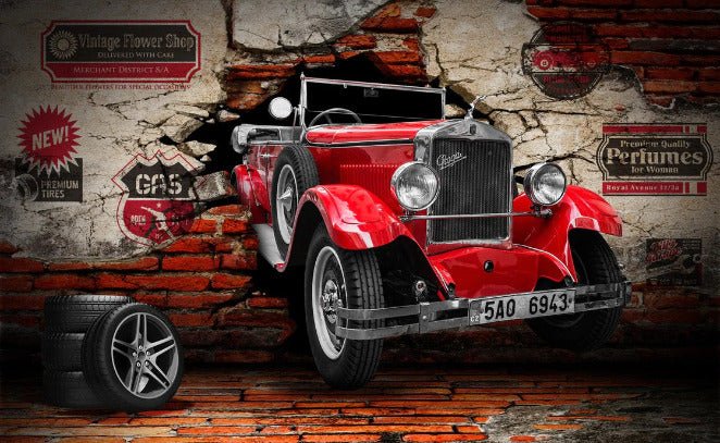 Papier peint Voiture Collection, XXL, tendance