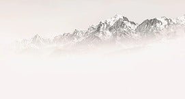 Misty morning wallpaper Mont Blanc